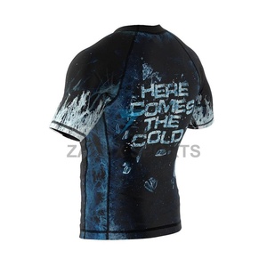 เสื้อรัดกล้ามเนื้อสำหรับผู้ชาย MMA ปี 2026 แห้งเร็ว เสื้อสำหรับฝึกซ้อม MMA แห้งเร็ว ชุดออกกำลังกาย - Product Image 4