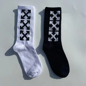 Unisex Mid-Calf Striped Sports <b>Socks</b> Cotton Streets Style Hip Hop Skateboard College Wind <b>Long</b> Cotton <b>Socks</b> for Men's Whole Sale - Product Image 6