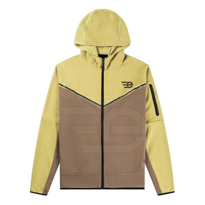 Conjunto Deportivo Informal de Invierno para Hombre, con Capucha y Cordón Ajustable, para Correr, Gimnasio, Entrenamiento, Aire Libre, Ligero, Transpirable, 100% Algodón - Product Image 2