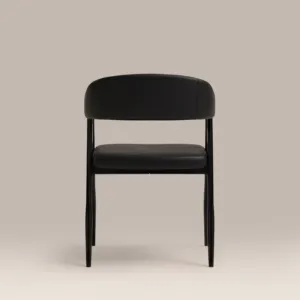 SINTERIOR BLACK PRESLEY CARVER DINING <b>CHAIR</b> - Product Image 3