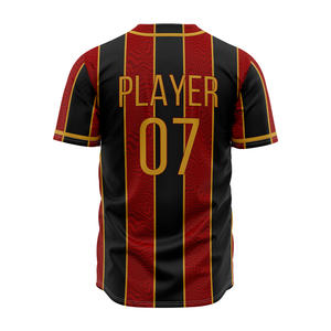 เสื้อเบสบอลผู้ชายแบบติดกระดุมทั้งตัว สกรีนโลโก้ด้านหน้าได้ตามต้องการ แห้งเร็ว ระบายอากาศดี ป้องกันแบคทีเรีย เป็นมิตรกับสิ่งแวดล้อม มีไซส์ใหญ่พิเศษ - Product Image 5