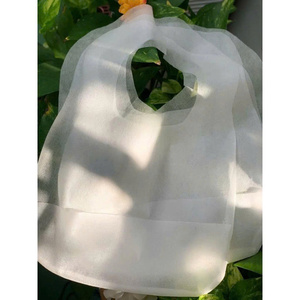 Plain Non-Woven Oxford Cloth Bib <b>Apron</b> Without Pockets Reusable Eco-Friendly Recyclable Sleeved <b>Apron</b> Daily <b>Cooking</b> Use - Product Image 1