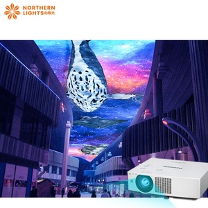 Écran de plafond interactif Scène de forêt profonde Source de <span class=keywords><strong>film</strong></span> Écran LED Effets visuels Projection Projecteur holographique intérieur - Product Image 2