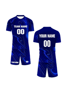 เสื้อฟุตบอลคุณภาพพรีเมียม ชุดฟุตบอล โพลีเอสเตอร์ 100% แขนสั้น ชุดกีฬา ระบายเหงื่อ ป้องกันแบคทีเรีย - Product Image 3