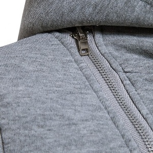 เสื้อฮู้ดผ้าฝ้าย100% สำหรับผู้ชายเนื้อผ้าหนาระบายอากาศได้ดีมีซิปด้านข้างดีไซน์ล่าสุดสำหรับฤดูหนาว - Product Image 3