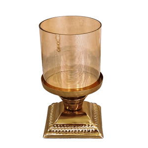 Portavelas Decorativo de Metal para Interiores, Accesorios de Iluminación para el Hogar, Portavelas de Metal para el Hogar - Product Image 2