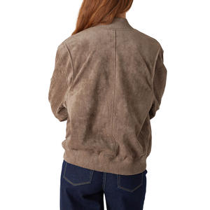 Vestes en daim pour femmes, sur mesure, de qualité supérieure, confortables, à fermeture éclair, pour usage régulier, vente en gros - Product Image 2