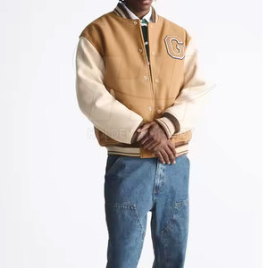 Veste de style Letterman de haute qualité, effet coton, design moderne, pour usage décontracté - Product Image 3