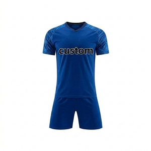 Custom <b>Mens</b> Sports Wear Retro Soccer Jersey Lining Shorts Custom Team Name Adult Fashion Wear 100% Polyester Quick dry - Product Image 1