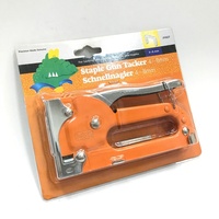 Agrafeuse multi-usages à chargement arrière certifiée GS JANN-YEI, orange, finition peinture au four, qualité industrielle/bricolage, OEM/ODM