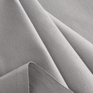 Tissu en toile de coton gris de qualité supérieure 300 GSM 10oz, poids lourd, qualité premium pour sacs de créateurs, ameublement et textile de maison - Product Image 3