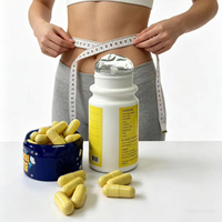Capsules Minceur Naturelles à Base de Plantes L-Carnitine pour Adultes – Aide à la Perte de Poids, Détoxification, Brûle-Graisse Abdominal, Gestion de l'Énergie