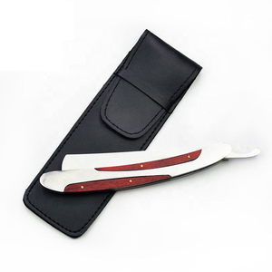 Professional Private Label Barber Old Straight Shaving <b>Razor</b> Wooden Shaving <b>Razors</b> With Blade Safety <b>Razor</b> - Product Image 4