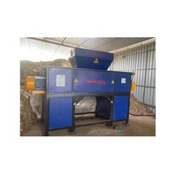 Broyeur de déchets électroniques à double arbre, sans entretien, pour cartes de circuits imprimés, capacité 500-750 kg/h