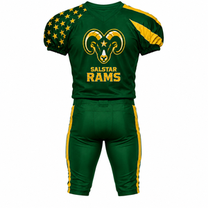 Maillots de football américain personnalisés, impression numérique, 100% polyester respirant, unisexe, manches courtes, sangle réglable, 300g - Product Image 2