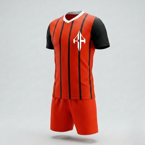 Nuevo Uniforme de Fútbol Personalizado para Hombre, Servicio OEM de Verano, Uniforme de Fútbol Transpirable de Manga Corta de Primera Calidad Personalizado por RIVIAN ATLANTIC - Product Image 4