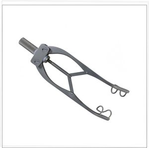 เครื่องถ่างตาแบบแมนนวล สแตนเลสสตีล พร้อมกลไกปรับระดับ ใบมีดแบบเจาะรู ขนาด 14 มม. ยาว x 5 มม. ลึก ขนาดเล็ก - Product Image 2