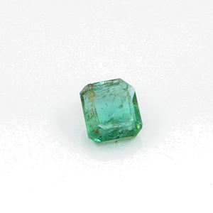 Émeraude naturelle zambienne octogonale 0,80 ct, pierre précieuse naturelle à facettes, prête à l'emploi pour la création de bijoux - Product Image 3