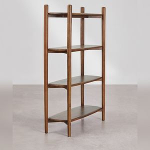 Estante de 4 niveles Vandana Nova Mira en madera de mango Gina - Product Image 3