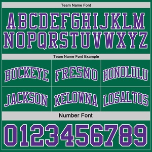 Uniforme de Baloncesto Personalizado al por Mayor, Verde y Morado, Camiseta y Pantalones Cortos, Doble Cara, Transpirable, Ideal para Uso Diario - Product Image 2