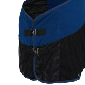 Manta para Caballo de Algodón Suave y Ligero de Primera Calidad, Impermeable, Color Azul Marino, Cubierta para Lluvia de Invierno, Alfombras Duraderas para Caballo con OEM ODM - Product Image 3