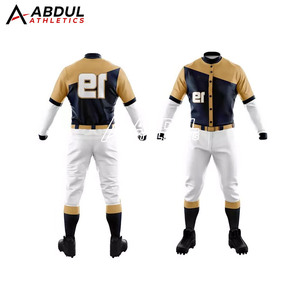 Uniforme de Béisbol de Alto Rendimiento, Diseño Flexible, Tela Transpirable, Ideal para Uso en Equipos Escolares, Universitarios y de Club - Product Image 4