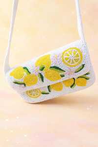 Bolso de mano de cristal con cuentas florales tropicales certificado por MS Handicraft, forma y color personalizados, modelo de bolso cruzado con cadena para Fiesta Mexicana - Product Image 3