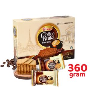 LIBRA BRAKA Café vietnamita Crispy Crackers 360G HALAL ISO Sweet Taste Sachet Box Embalaje FMCG Producto Vietnam - Product Image 2