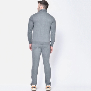Elegante Conjunto Deportivo de Invierno para Hombre, Conjunto de Jogger Premium de Color Sólido con Material Transpirable y Estilo Casual - Product Image 6