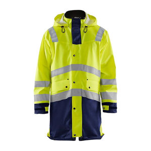 Veste de sécurité réfléchissante haute visibilité pour travaux de construction, vêtements de travail bicolores, design personnalisable unisexe - Product Image 5