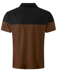 Men's Plus Size Breathable Eco-Friendly Customized Logo Blank Design Knitted Fabric High Quality Summer Casual Style Shirt - Product Image 4