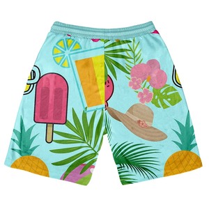 Meilleurs shorts de plage en polyester pour hommes, nouveaux shorts de sport amples d'été pour activités de plein air, en soie glacée à séchage rapide, trois pantalons - Product Image 2