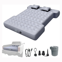 Matelas pneumatique pliable moderne en PVC pleine grandeur pour camions de petite taille, cuisine et chambre, avec pompe et sac de transport