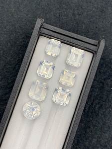 Pierre précieuse en quartz laiteux naturel, pierre à facettes, cristal du plexus solaire, pour la fabrication de bijoux, bague, pendentif, collier, cadeau - Product Image 6