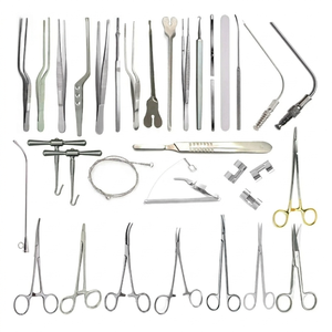 Farhan Products & Co – Kit de chirurgie crânienne de 10 pièces en acier inoxydable, réutilisable et stérilisable, outils de craniotomie pour neurologie cérébrale - Product Image 1