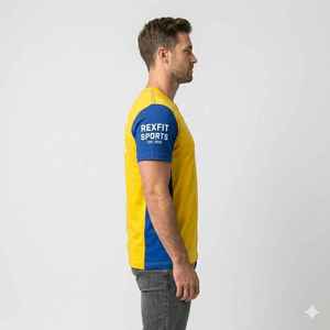 ผู้ผลิตเสื้อยืด OEM เสื้อยืดคอตตอน 100% แบบสองสี เสื้อยืดแขนยาวผู้ชายสำหรับออกกำลังกาย มีจำหน่ายและรับสั่งทำ - Product Image 3