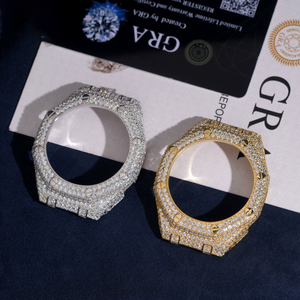 High Quality GA2100 Iced Out <b>Watch</b> <b>Case</b> Kit Luxury Stainless Steel CasiOak Mod Design Style ghock Upgrade Set for Men - Product Image 5