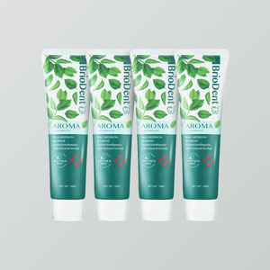 Dentifrice à la menthe, K-Beauty coréen, Polmedison Briodent Aroma Mint, 150g, 4 pièces, fabriqué en Corée - Product Image 1