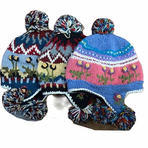 Gorro Unisex Elegante y Casual Tejido a Mano, 100% Lana, para Adultos - Product Image 4