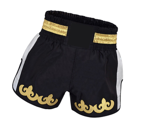 Shorts de Muay Thai par sublimation, vêtements de kickboxing flexibles, respirants, à séchage rapide, pour la gym, le fitness et l'entraînement sportif - Product Image 2