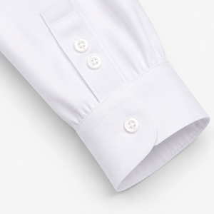 Robe d'écolière sans manches à col en V plissée style A-line avec chemise blanche à manches longues pour enfants - Product Image 2