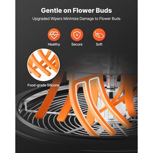 Trimmer Manuale per Foglie e Germogli da 13 Pollici, per Coltivazione Idroponica, con Lame Affilate in Acciaio Inox, Taglio Visibile - Product Image 5