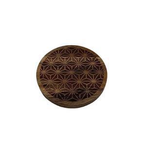 Modern Design Mango Wood Coaster Wooden Coaster Solid Wood Coaster Acacia Wood Coaster Place Mats At Very reasonable Price - Product Image 4