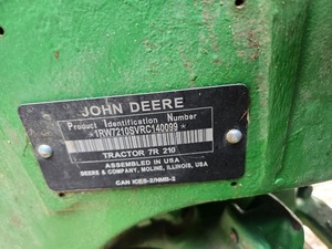 Tractor de Ruedas 4x4 de Gran Tamaño y Alta Resistencia 7R 210 2025, Suministro al por Mayor de Calidad - Product Image 3