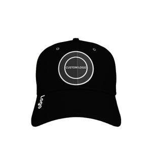 Gorra de béisbol de 5 paneles con logotipo personalizado para hombre, transpirable, impermeable, 100% de algodón, gorra deportiva, bordado a mano, estampado de soplo, playa de esquí - Product Image 1