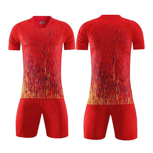 Tenue de football professionnelle respirante, vêtements de sport à séchage rapide, vêtements d'entraînement personnalisés avec logo, vêtements de match pour adultes - Product Image 1