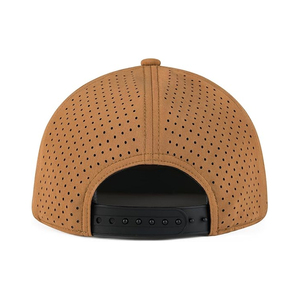 Gorra de Béisbol de Malla Marrón, 6 Paneles, Ajustada, Color Sólido, Transpirable, Casual, Unisex, para Adultos, Estilo Primavera-Verano - Product Image 2