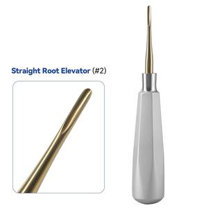 Elevador Dental de Acero Inoxidable, Instrumento Quirúrgico para Dentistas, Extracción de Dientes, Elevador Triangular Recto - Product Image 6