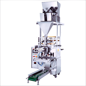 Machine d'emballage verticale automatique en acier inoxydable 304 pour sachets, avec plateforme de pesage à 2 têtes haute précision pour sacs en plastique - Product Image 3