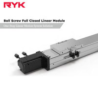 Module linéaire à vis à billes de haute précision RY100FBS, actionneur linéaire motorisé avec moteur pas à pas pour l'automatisation industrielle CNC